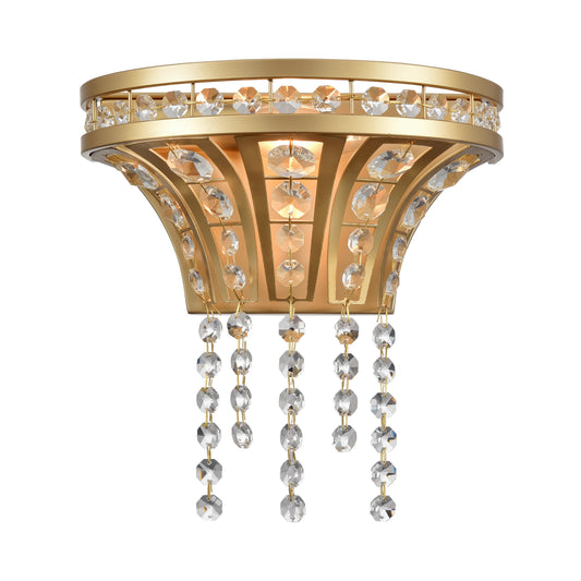 ELK SHOWROOM 82224/1 Fantania 9'' High 1-Light Sconce - Champagne Gold