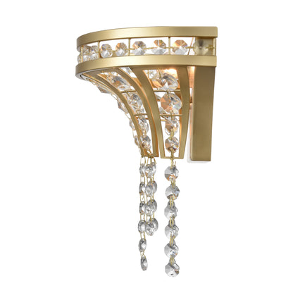 ELK SHOWROOM 82224/1 Fantania 9'' High 1-Light Sconce - Champagne Gold