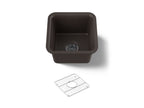 KOHLER K-8223-CM2 Cairn 15-1/2" Undermount Bar Sink - Matte Brown