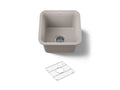 KOHLER K-8223-CM3 Cairn 15-1/2" Undermount Bar Sink - Matte Taupe