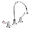 MOEN 8225 M-Dura Two-Handle Kitchen Faucet - Chrome