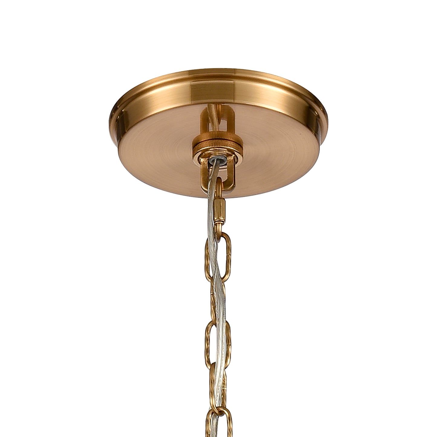 ELK SHOWROOM 82255/3 Judy 16'' Wide 3-Light Pendant - Satin Brass