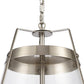 ELK SHOWROOM 82265/3 Judy 16'' Wide 3-Light Pendant - Satin Nickel