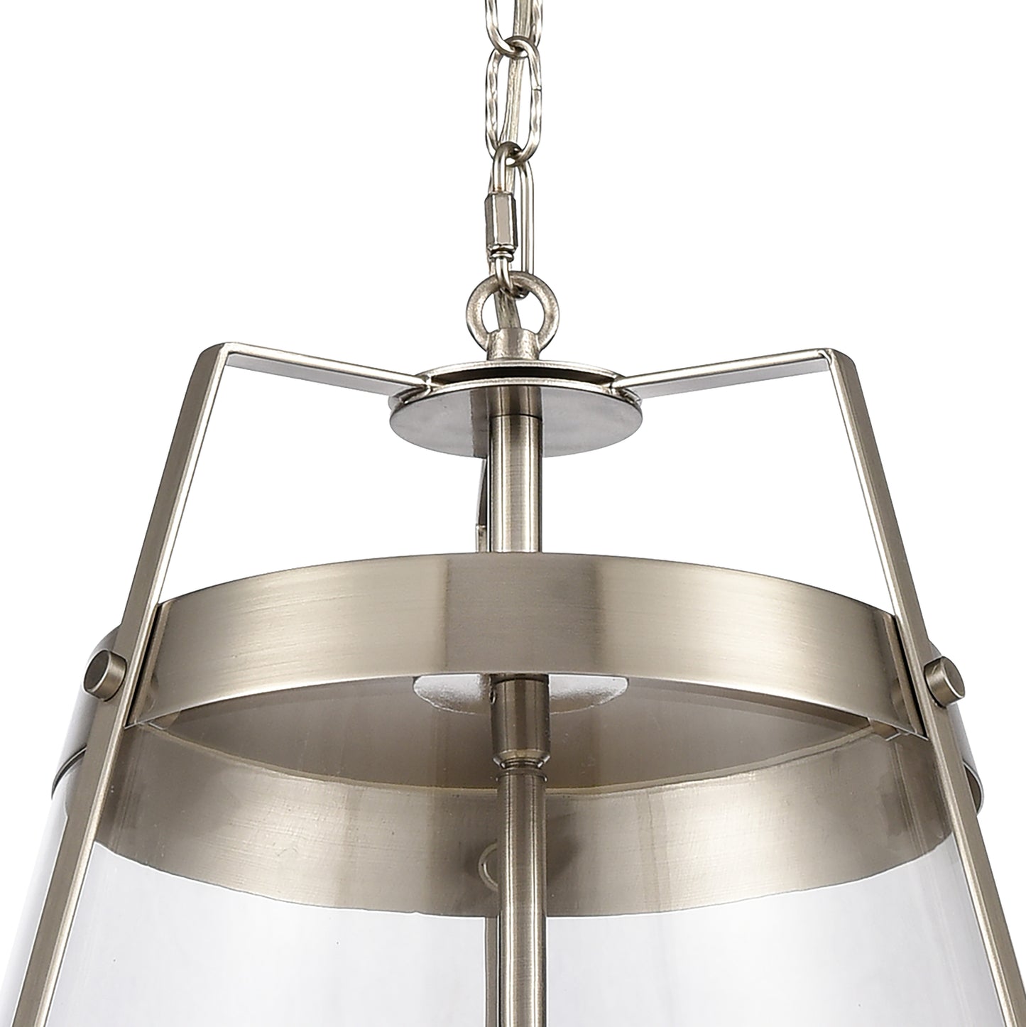 ELK SHOWROOM 82265/3 Judy 16'' Wide 3-Light Pendant - Satin Nickel