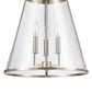 ELK SHOWROOM 82265/3 Judy 16'' Wide 3-Light Pendant - Satin Nickel