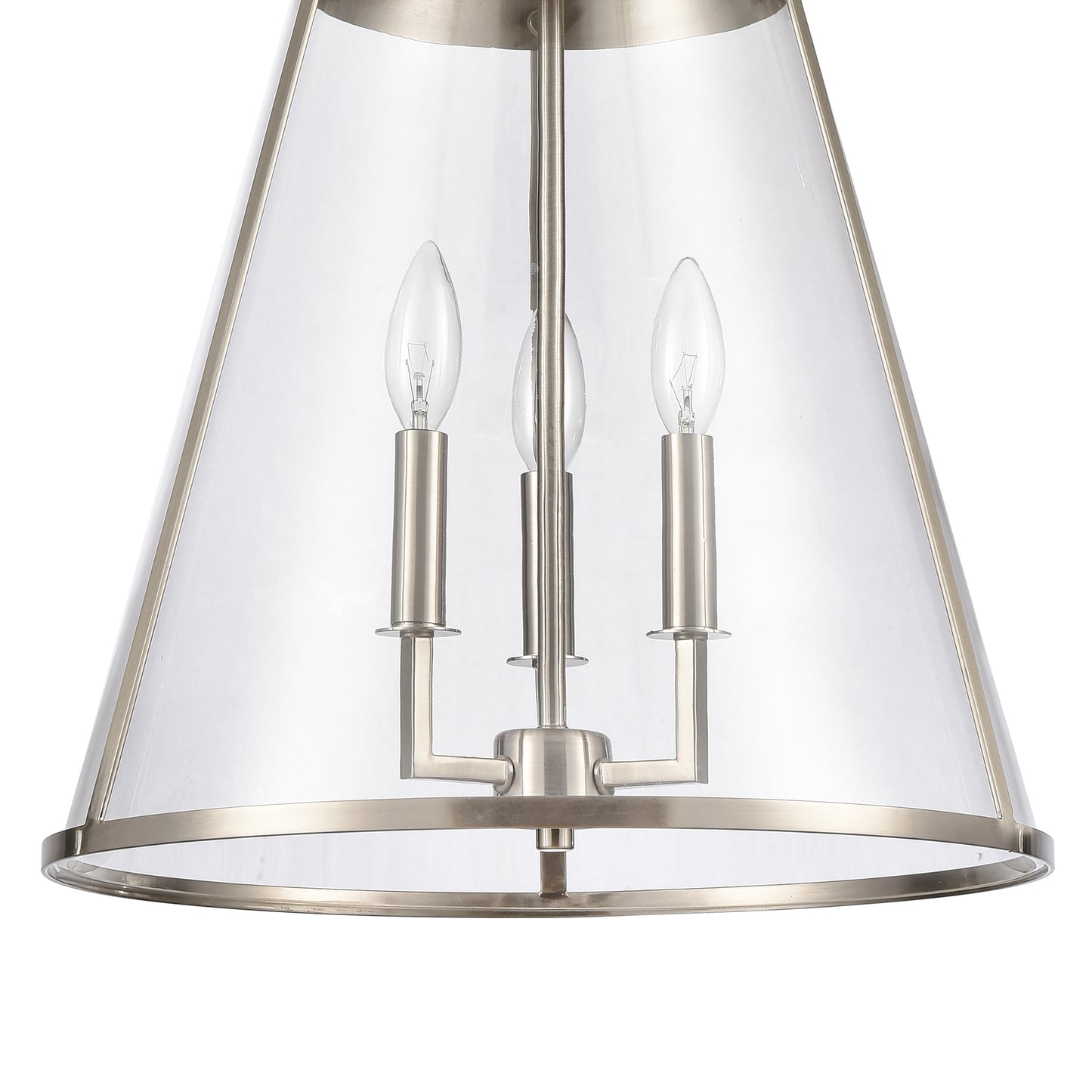 ELK SHOWROOM 82265/3 Judy 16'' Wide 3-Light Pendant - Satin Nickel