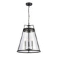 ELK SHOWROOM 82275/3 Judy 16'' Wide 3-Light Pendant - Matte Black