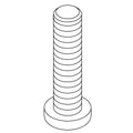 KOHLER Screw, M6-1Mm X 25Mm, Pan Head, K-831587
