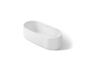 KOHLER K-8336-0 Ceric 65" X 31" Freestanding Bath - White