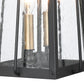 ELK SHOWROOM 83405/2 Kirkdale 9'' Wide 2-Light Outdoor Pendant - Matte Black