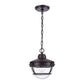 ELK SHOWROOM 83435/1 Eastport 9'' Wide 1-Light Outdoor Pendant - Oil Rubbed Bronze