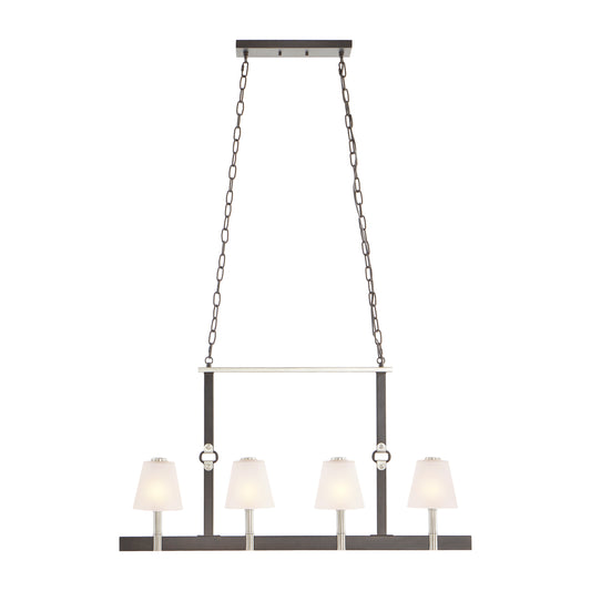 ELK SHOWROOM 83447/4 Armstrong Grove 36'' Wide 4-Light Linear Chandelier - Espresso