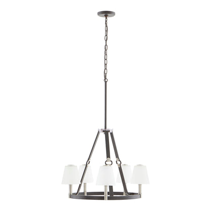 ELK SHOWROOM 83448/5 Armstrong Grove 25'' Wide 5-Light Chandelier - Espresso