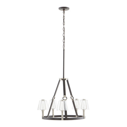 ELK SHOWROOM 83448/5 Armstrong Grove 25'' Wide 5-Light Chandelier - Espresso