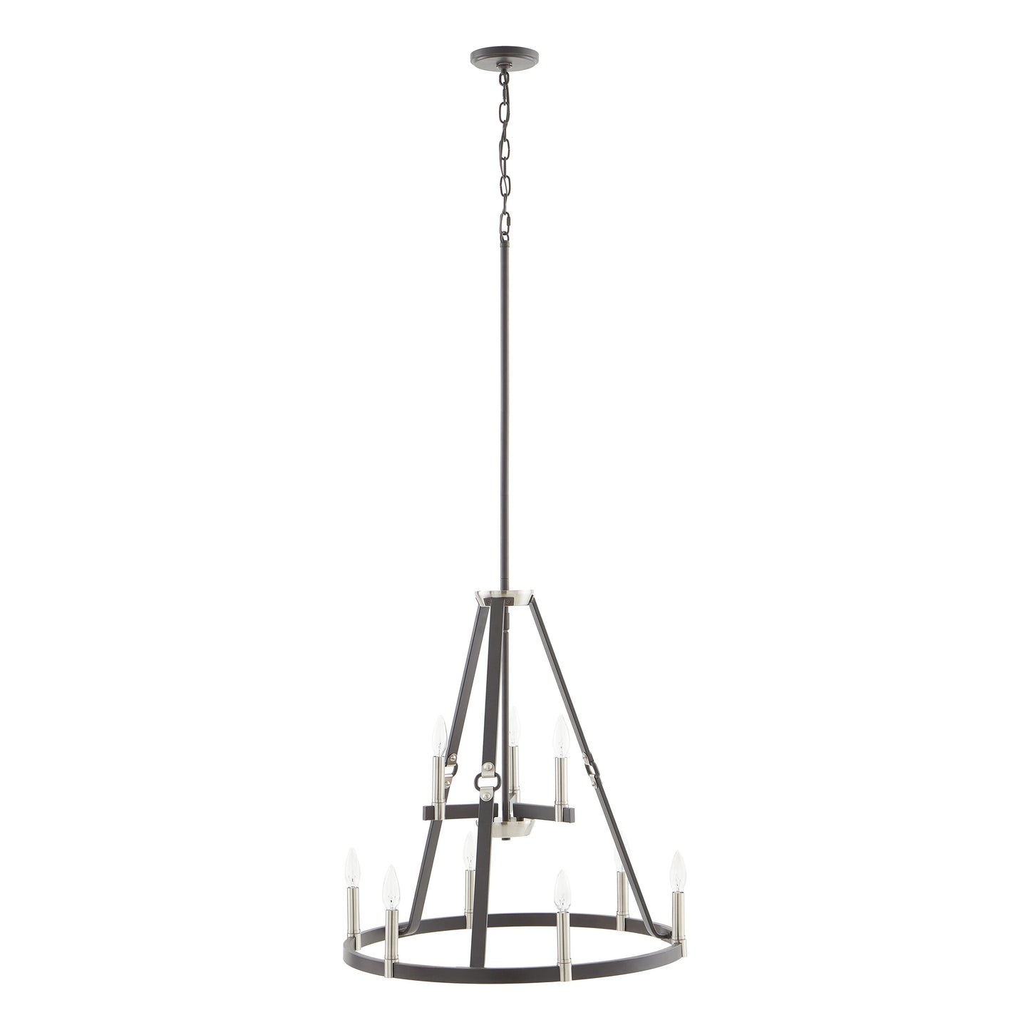 ELK SHOWROOM 83450/6+3 Armstrong Grove 25'' Wide 9-Light Chandelier - Espresso