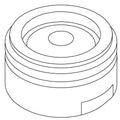 KOHLER Aerator - Polished Chrome, K-834562-CP