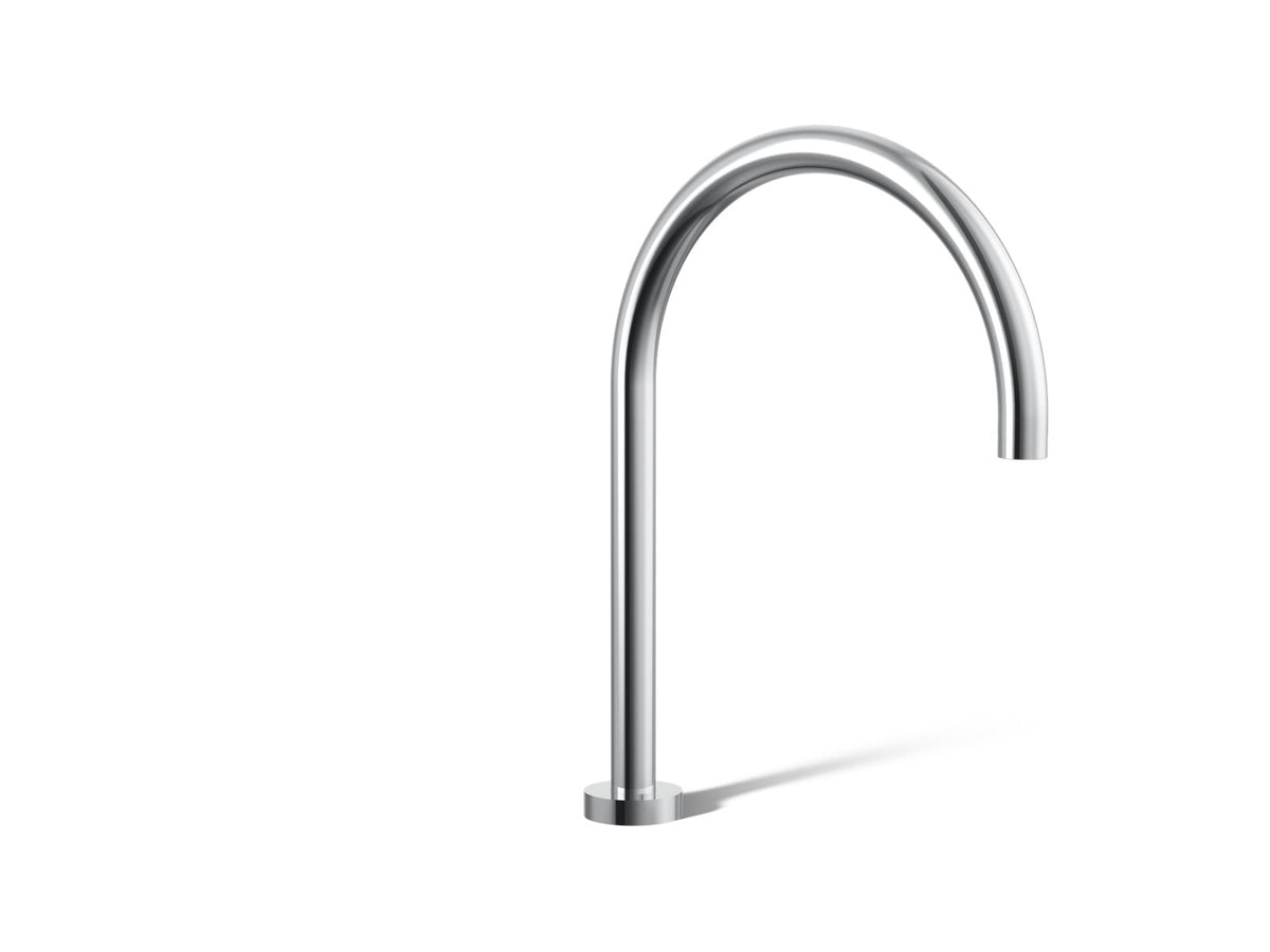 KOHLER K-8360-CP Laminar Deck-Mount Non-Diverter Bath Spout - Polished Chrome