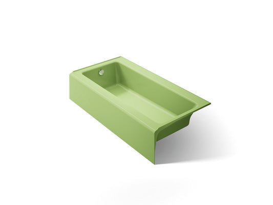 KOHLER K-837-34 Bellwether 60" x 30-1/4" alcove bath, left drain - Fresh Green