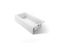 KOHLER K-838-0 Bellwether 60" X 30-1/4" Alcove Bath, Right Drain - White