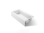 KOHLER K-838-0 Bellwether 60" X 30-1/4" Alcove Bath, Right Drain - White