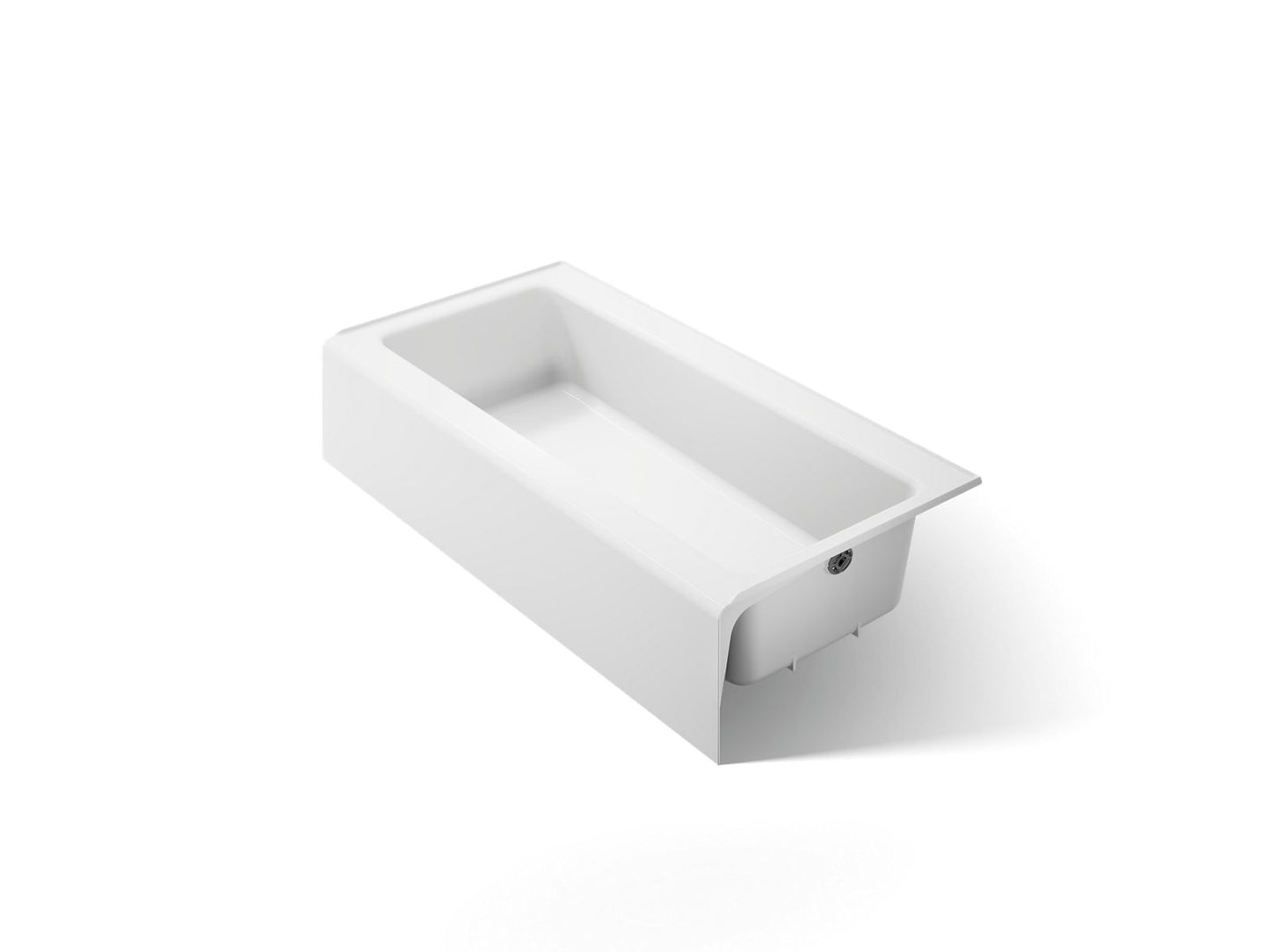 KOHLER K-838-0 Bellwether 60" x 30-1/4" alcove bath, right drain - White