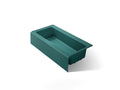 KOHLER K-838-17 Bellwether 60" X 30-1/4" Alcove Bath, Right Drain - Teal