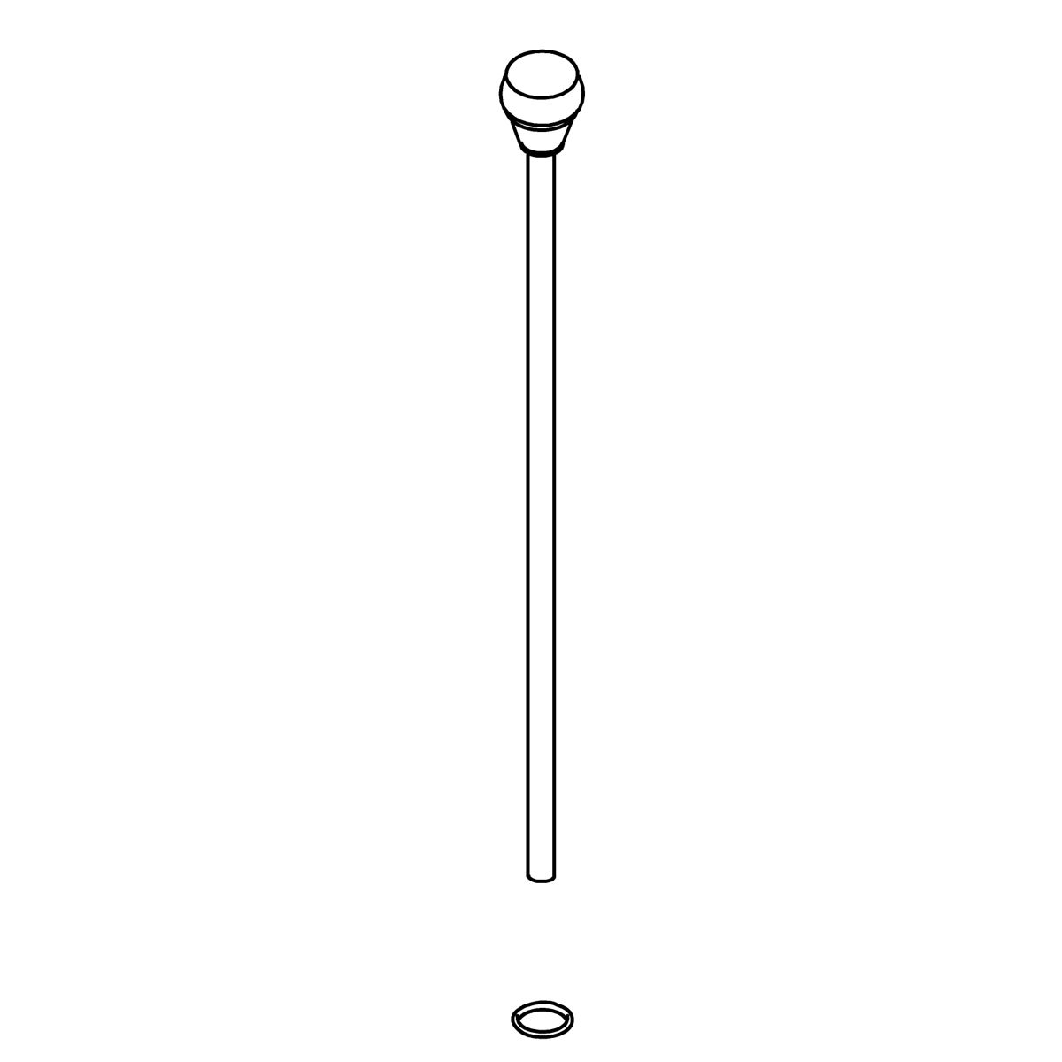 KOHLER Trip Lever Handle Assembly - Vibrant Brushed Bronze, K-83845-BV