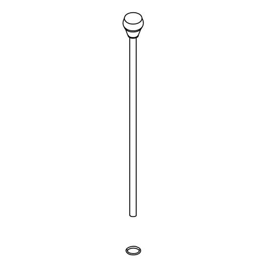 KOHLER Trip Lever Handle Assembly - Vibrant Brushed Nickel, K-83845-BN