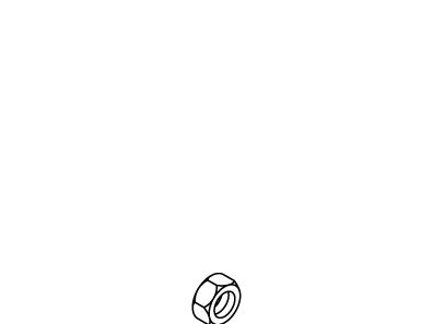 KOHLER Nut, .25-20Unc, K-83940