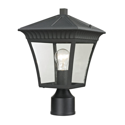 THOMAS 8411EP/65 Ridgewood 15'' High 1-Light Outdoor Post Light - Matte Textured Black