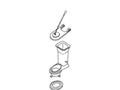 KOHLER TWISTLOK FLUSH VALVE KIT, K-84217