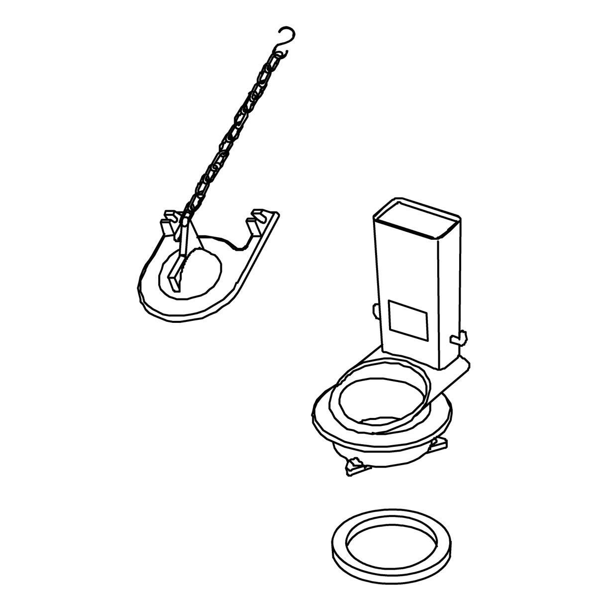 KOHLER Flush Valve Kit, K-84305