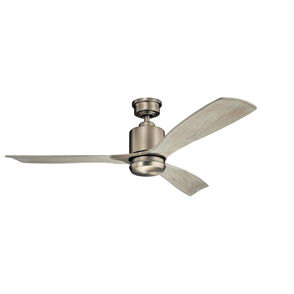 KICHLER 300027AP Ridley Ii Led 52" Fan Antique Pewter