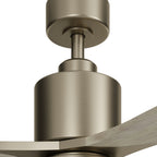 KICHLER 300027AP Ridley Ii Led 52" Fan Antique Pewter