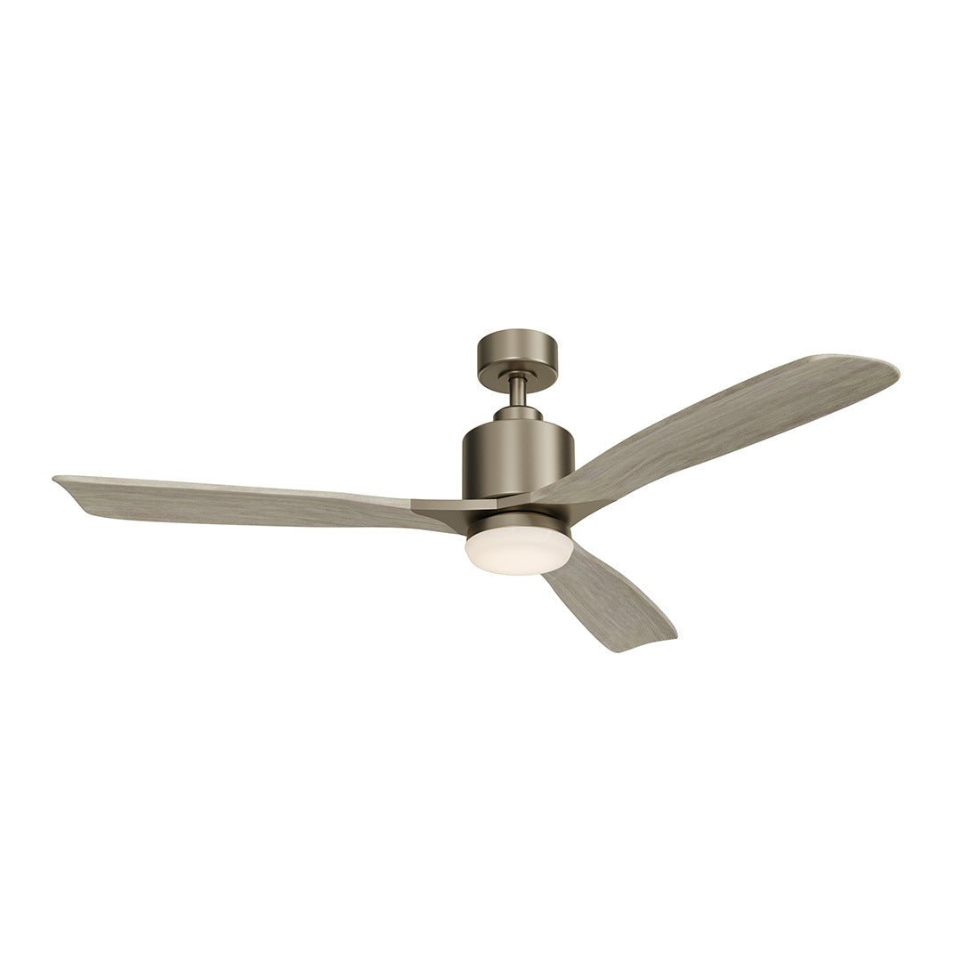 KICHLER 300027AP Ridley Ii Led 52" Fan Antique Pewter