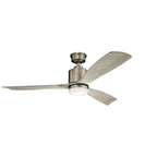 KICHLER 300027AP Ridley Ii Led 52" Fan Antique Pewter