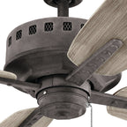KICHLER 310152WZC Eads Patio 52" Fan Weathered Zinc