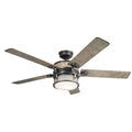 KICHLER 310170AVI Ahrendale LED 60" Fan Anvil Iron