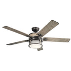 KICHLER 310170AVI Ahrendale LED 60" Fan Anvil Iron