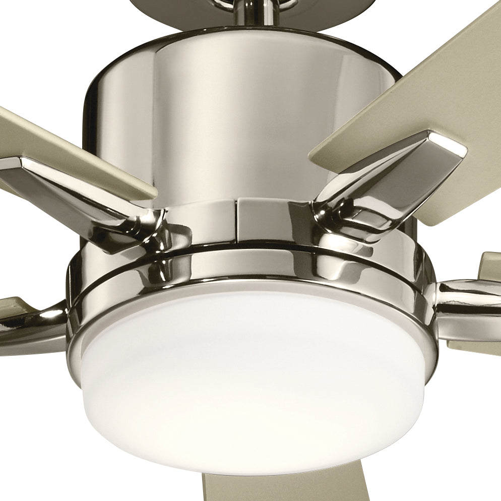 KICHLER 330000PN Lucian Led 52" Fan Polished Nickel