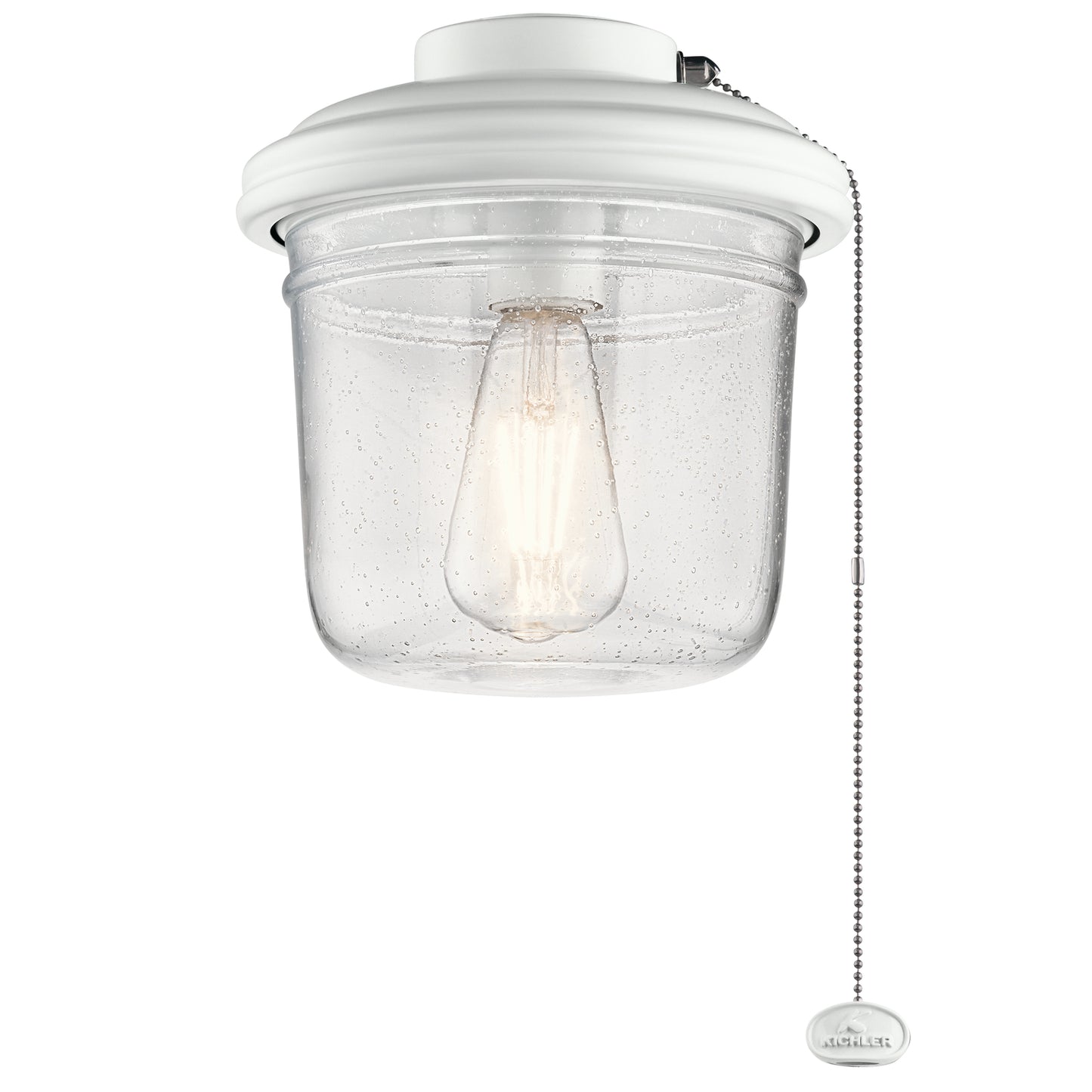KICHLER 380915Mwh Yorke Led Fan Light Kit Matte White
