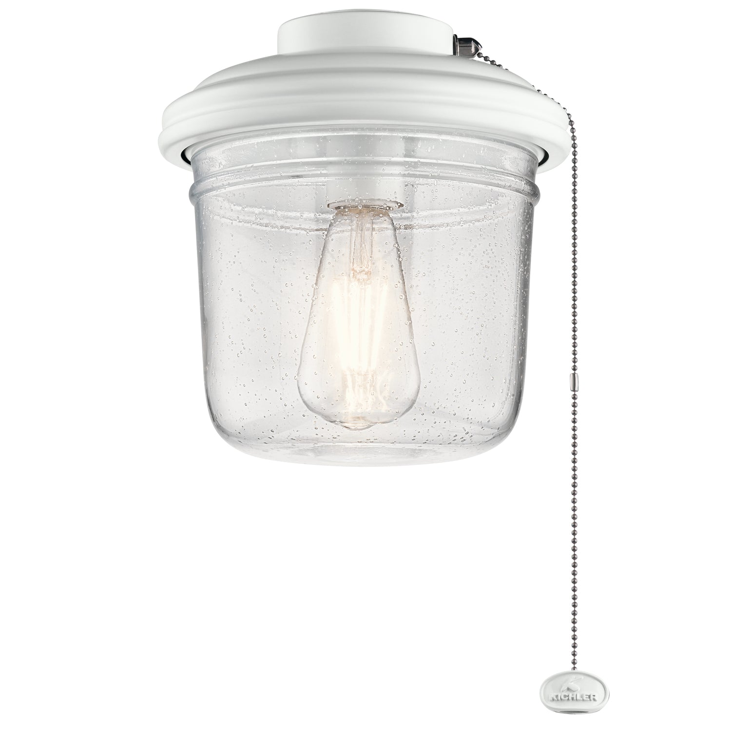 KICHLER 380915Mwh Yorke Led Fan Light Kit Matte White