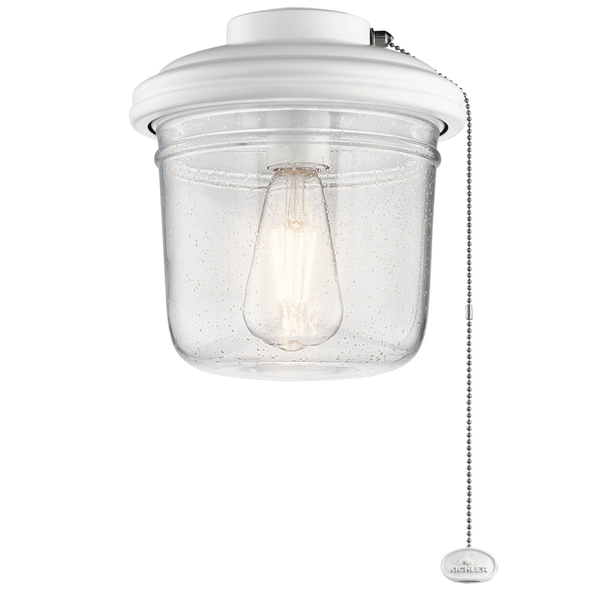 KICHLER 380915MWH Yorke Led Fan Light Kit Matte White