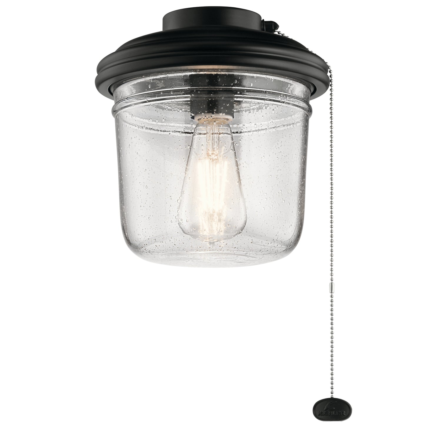 KICHLER 380915Sbk Yorke Led Fan Light Kit Satin Black