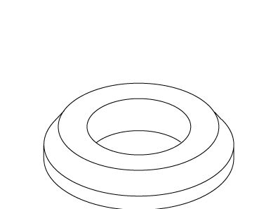 KOHLER Seal, Flush Valve, K-84496