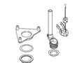 KOHLER Devonshire Flush Valve Kit, K-84665