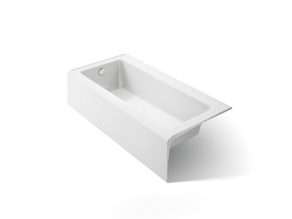 KOHLER K-847-0 Bellwether 66" x 32" alcove bath, left drain - White