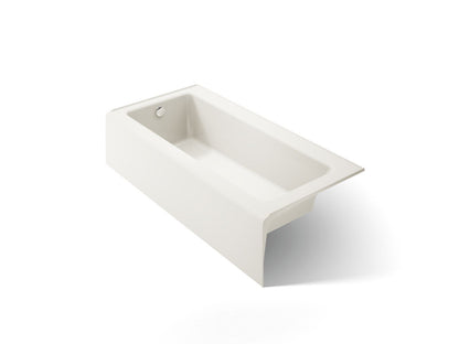 KOHLER K-847-96 Bellwether 66" x 32" alcove bath, left drain - Biscuit