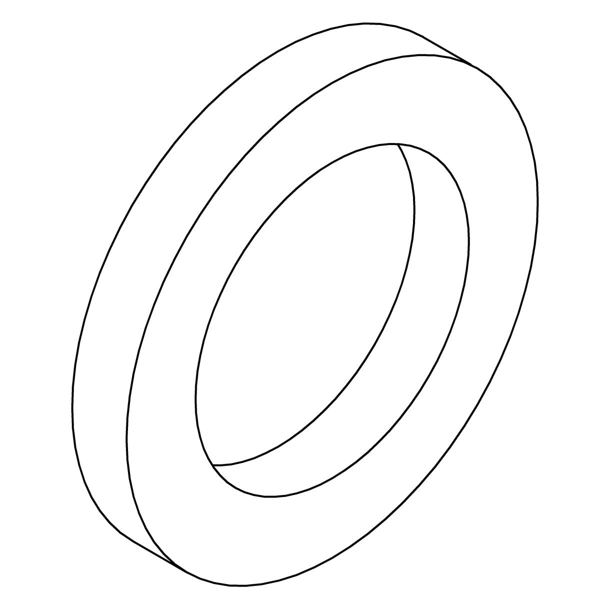 KOHLER Washer, .406 X .734 Sst, K-84740