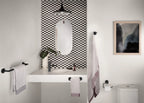 MOEN Y5724BL Arlys  Towel Bar In Matte Black